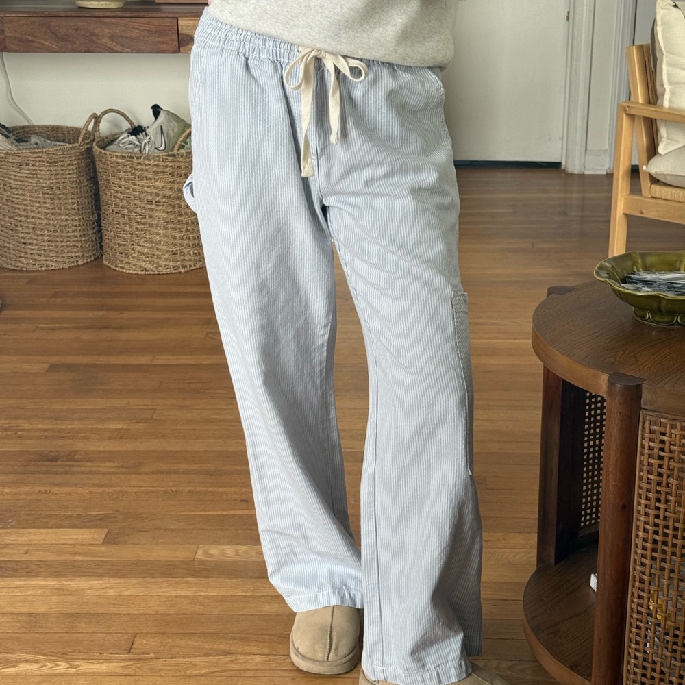 Aerie Striped Cargo Pants
